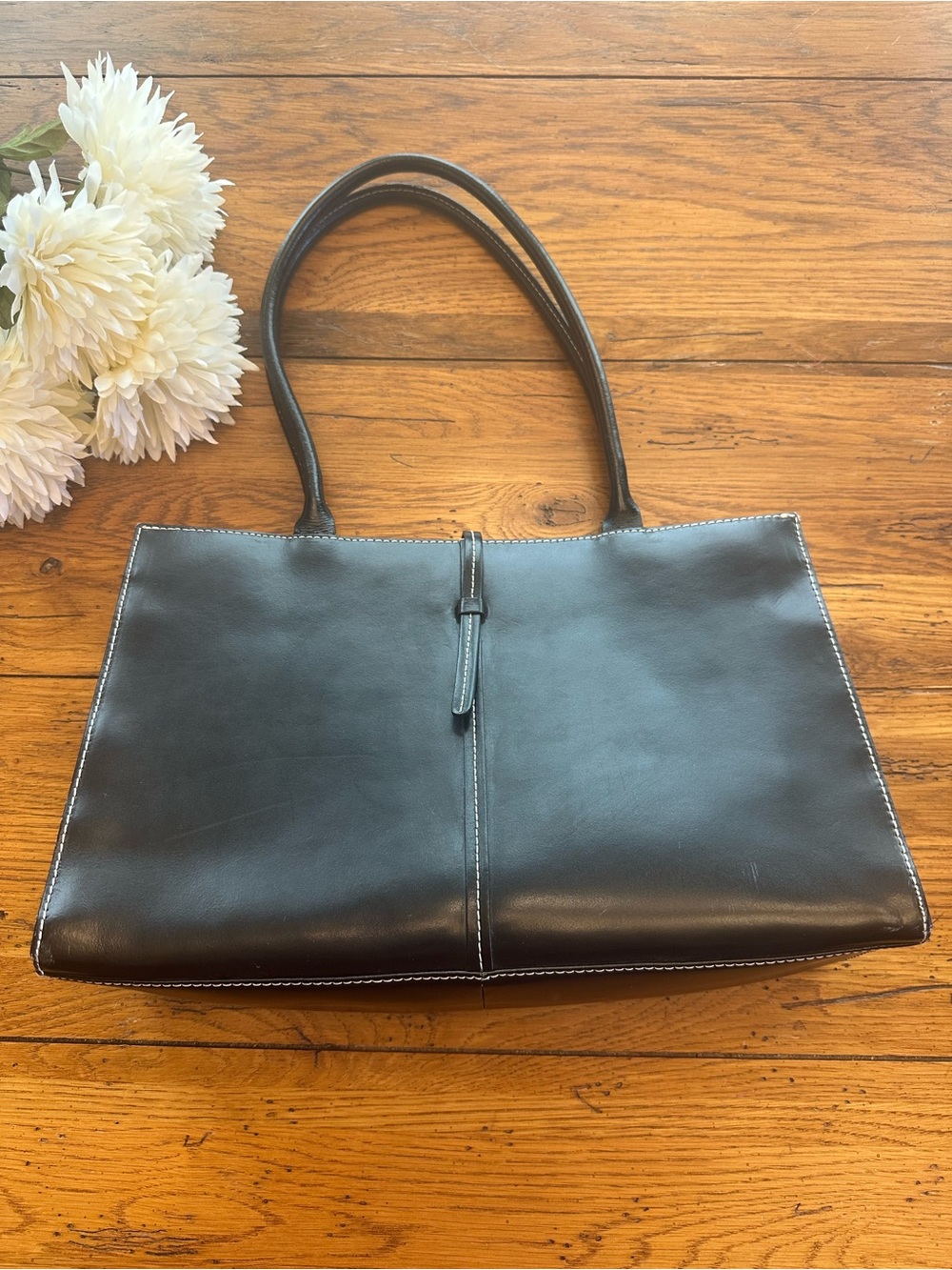 Vintage Wilson Leather Tote Bag Shoulder Bag